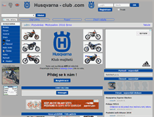 Tablet Screenshot of cs.husqvarna-club.com